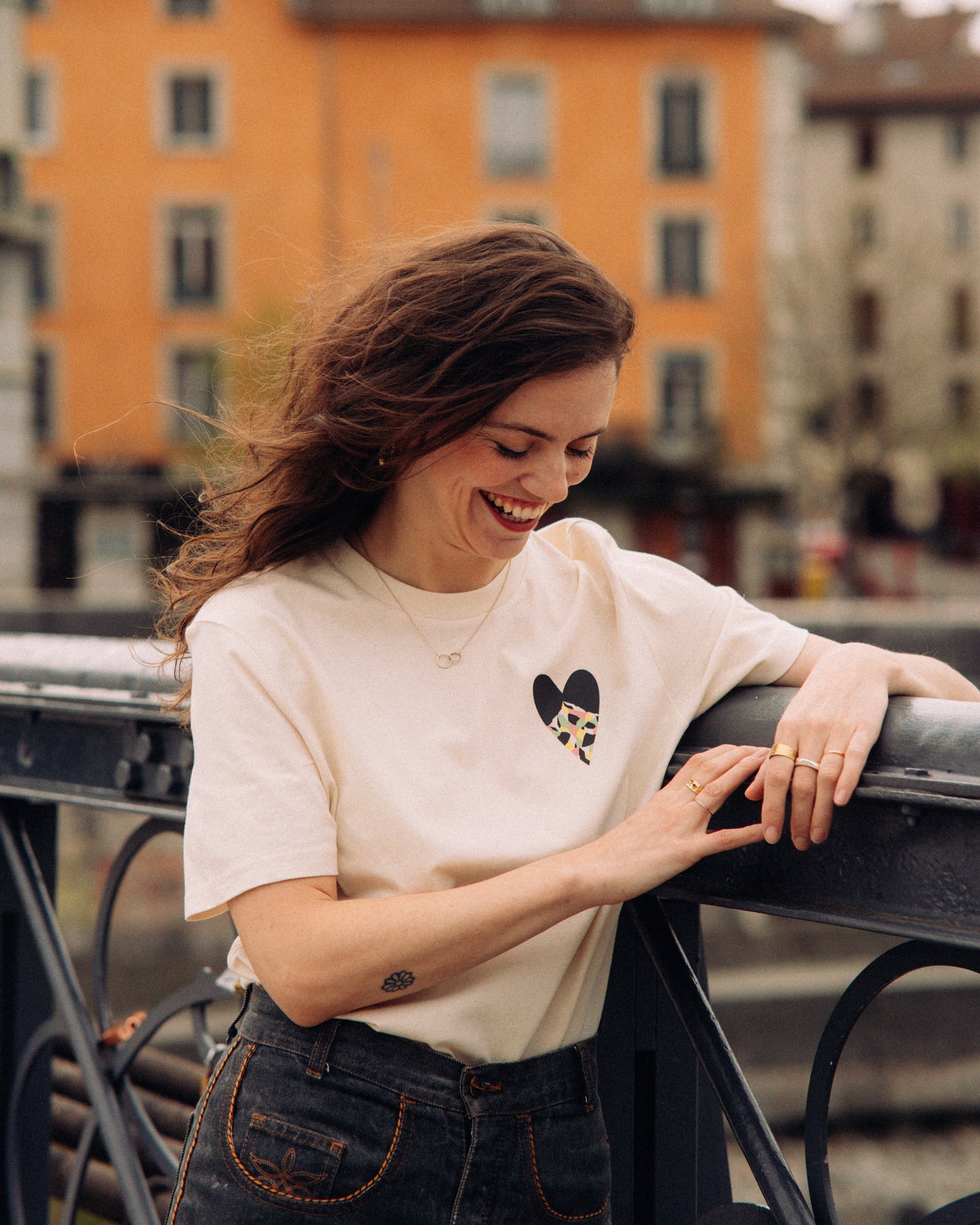 T-Shirt Missismr x NuitSoleil - Coeur de montagne