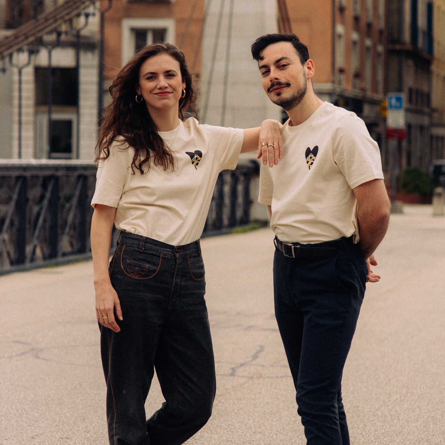 T-Shirt Missismr x NuitSoleil - Coeur de montagne