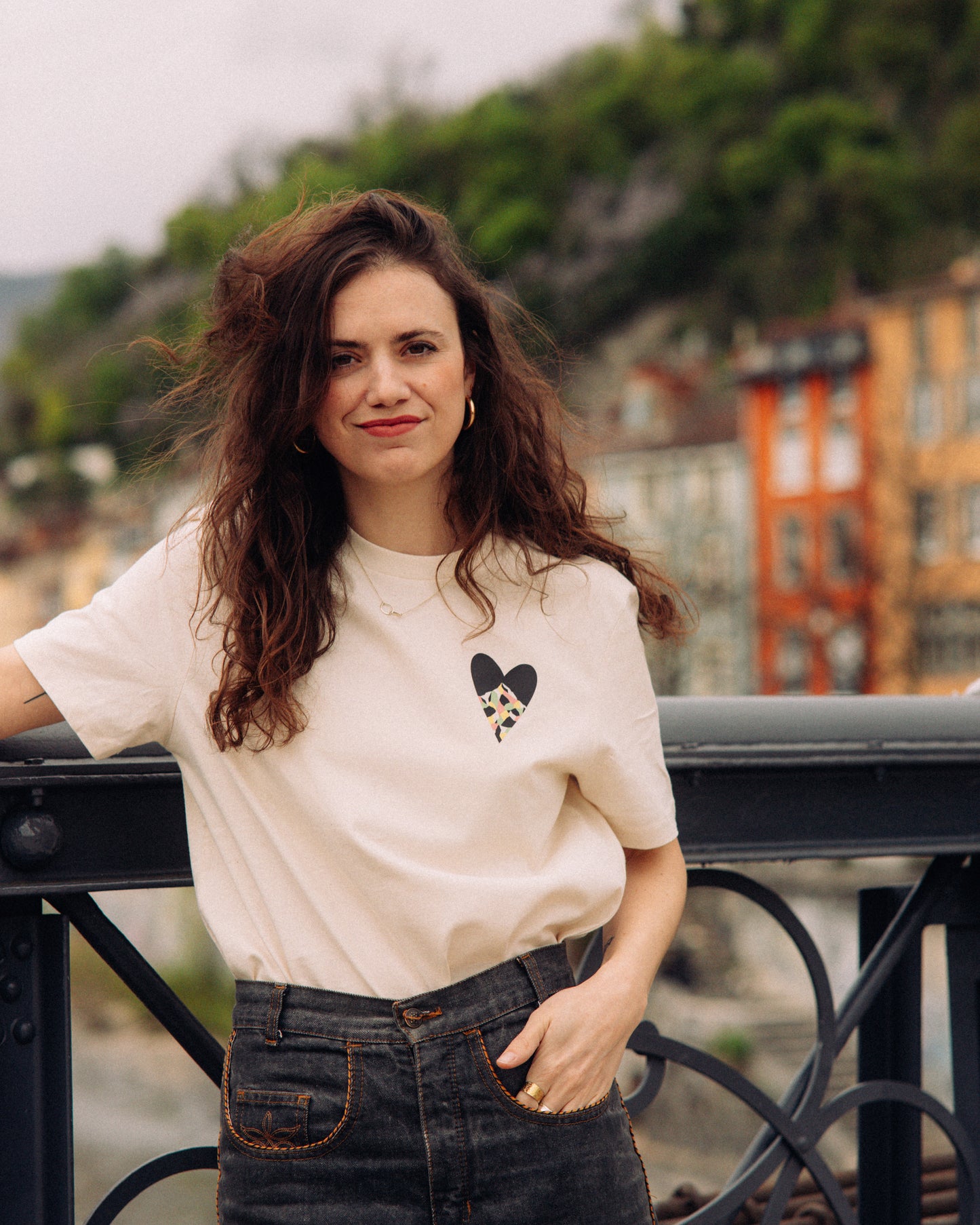 T-Shirt Missismr x NuitSoleil - Coeur de montagne