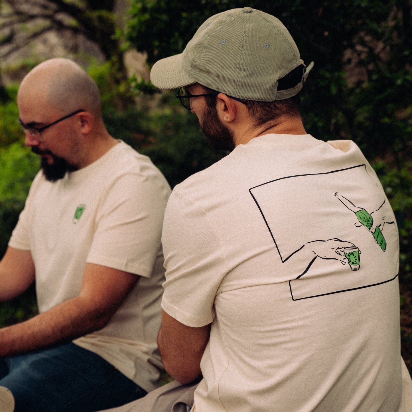 T-Shirt JipegDessin x NuitSoleil - Le digestif de Michel-Ange