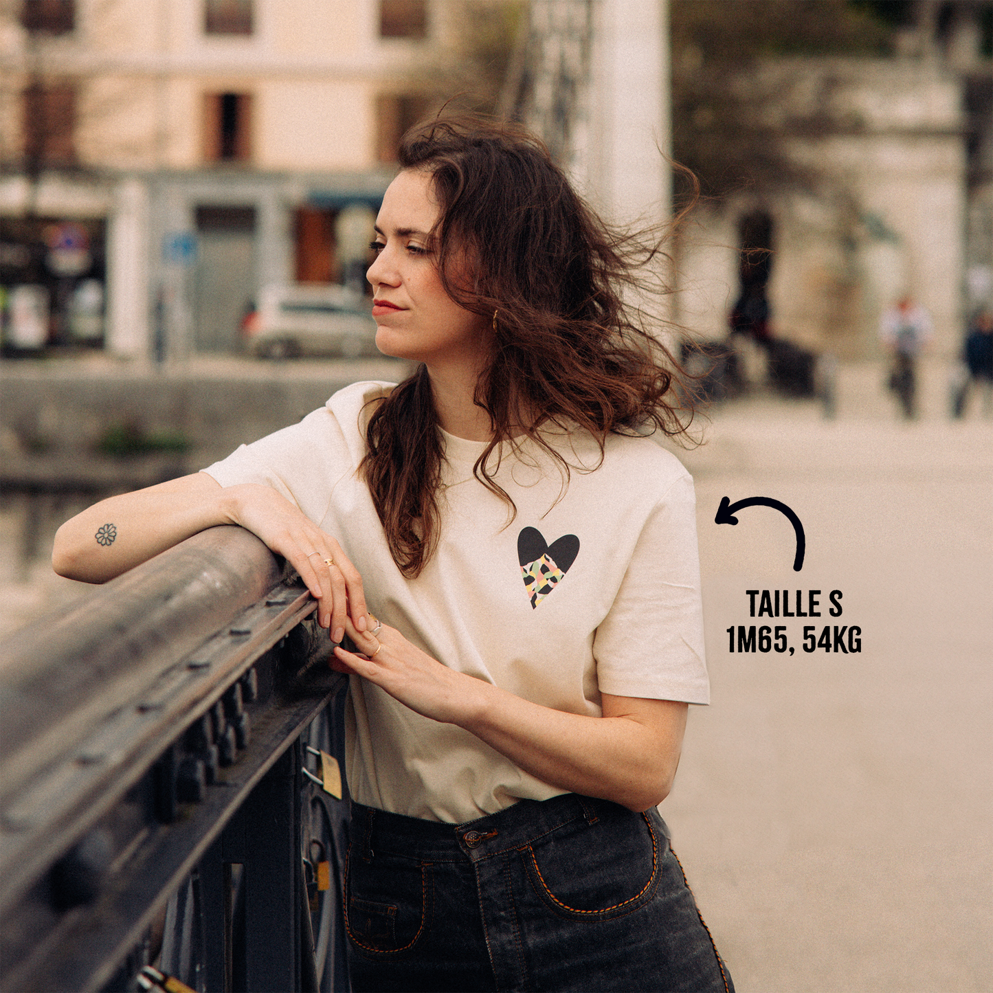 T-Shirt Missismr x NuitSoleil - Coeur de montagne